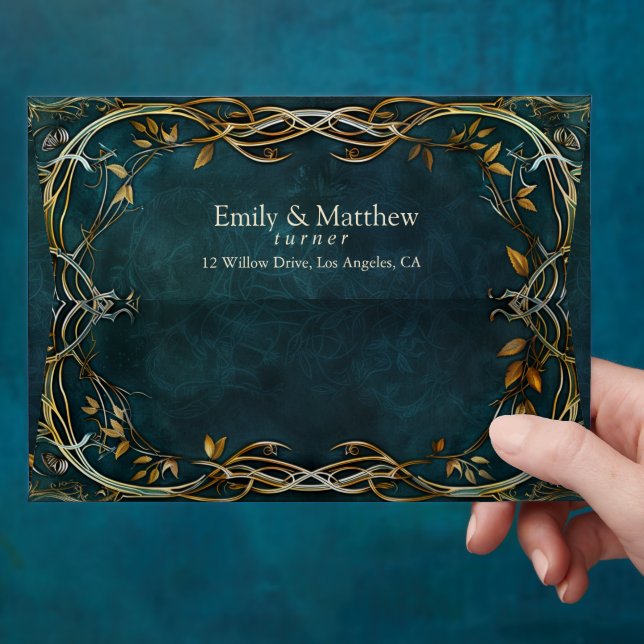 Middle-earth Majesty Wedding  Envelope (Hand)