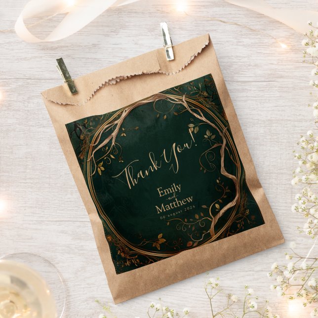 Middle-earth Majesty Wedding Favour Bag (Clipped)