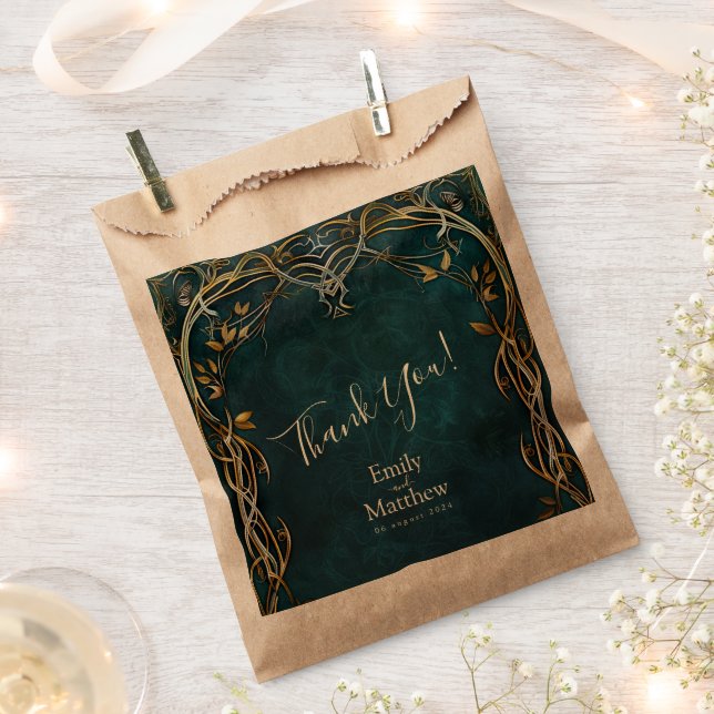 Middle-earth Majesty Wedding Favour Bag (Clipped)