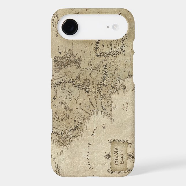 MIDDLE-EARTH™ Map Case-Mate iPhone Case (Back)