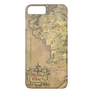 MIDDLE EARTH™ Map iPhone 8 Plus/7 Plus Case