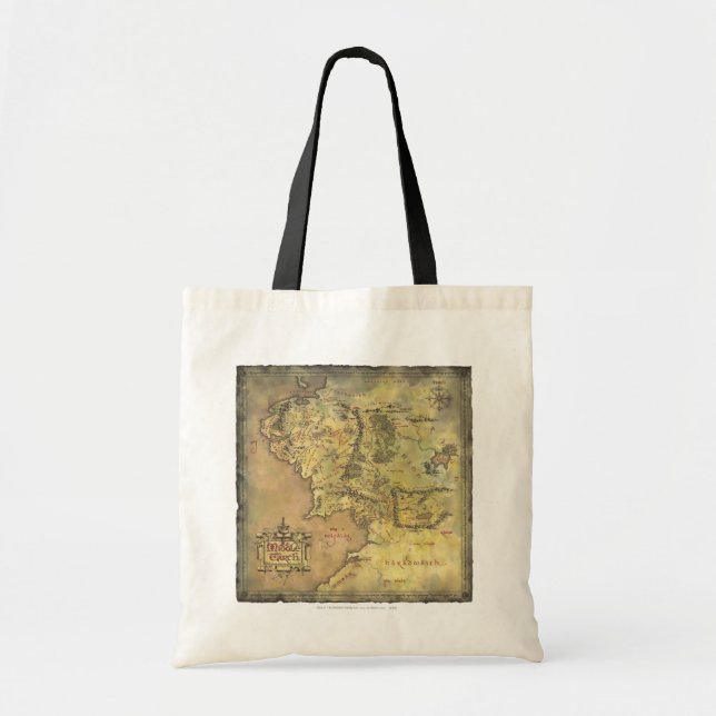 MIDDLE EARTH™ Map Tote Bag (Front)