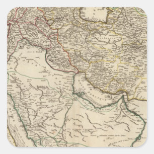 Middle East 2 Square Sticker