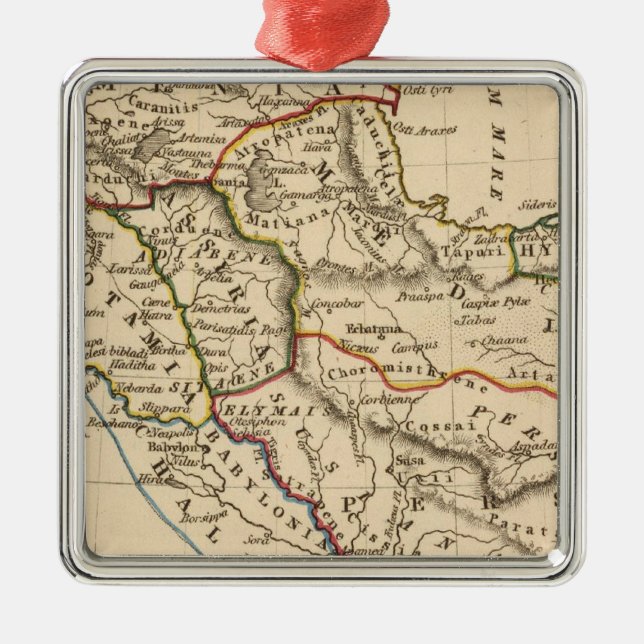 Middle East 4 Metal Tree Decoration (Front)