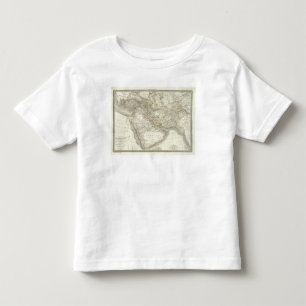 Middle East Atlas Map 2 Toddler T-Shirt