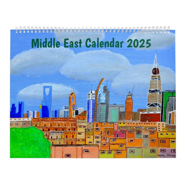 Middle East Calendar (2) 2025 (Cover)