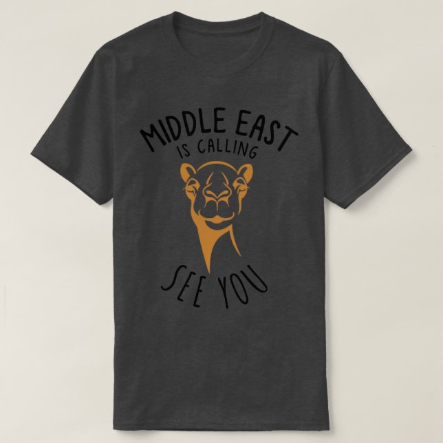 Middle East Is Calling T-Shirt (Design Front)