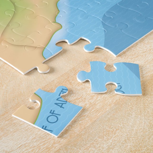 Middle East Jigsaw Puzzle (Side)