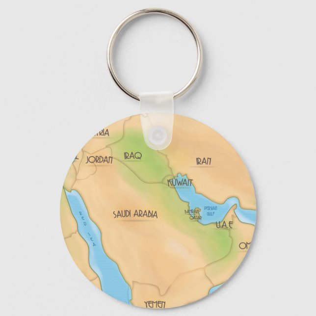 Middle East Key Ring (Front)