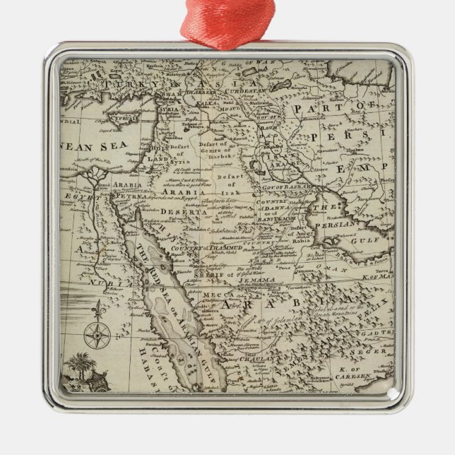 Middle East Metal Ornament (Front)