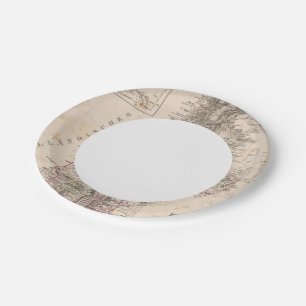 Middle East, Palestine Paper Plate