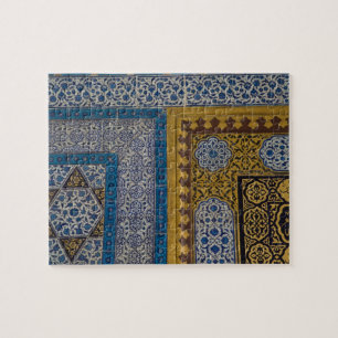 Middle East Turkey and city of Istanbul with the Jigsaw Puzzle