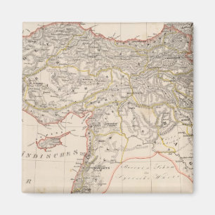 Middle East, Turkey, Syria Magnet