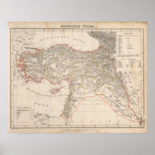 Middle East, Turkey, Syria Poster