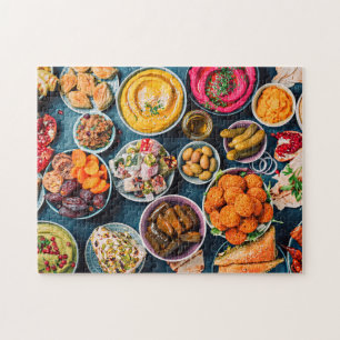 Middle Eastern Arab Food Jigsaw Puzzle
