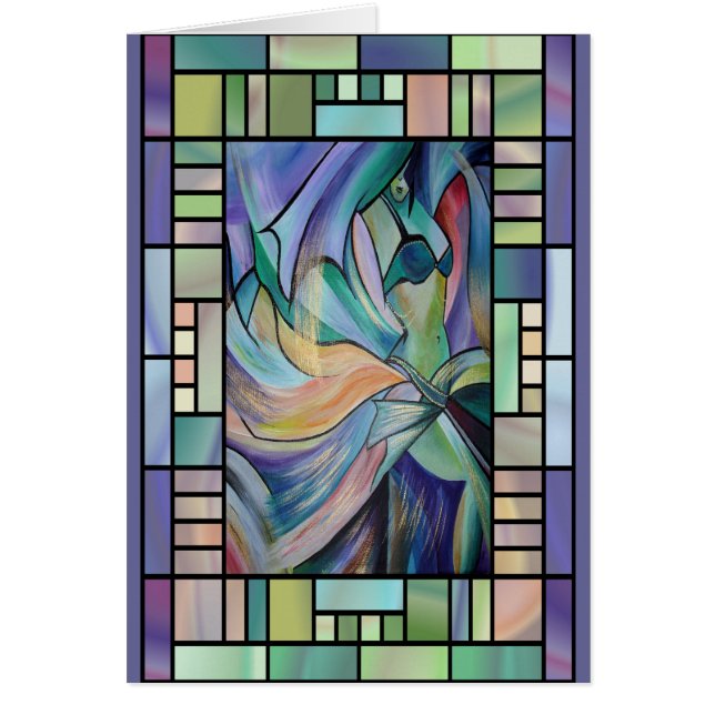 Middle Eastern Belly Dancer With Pastel Veils (Front)