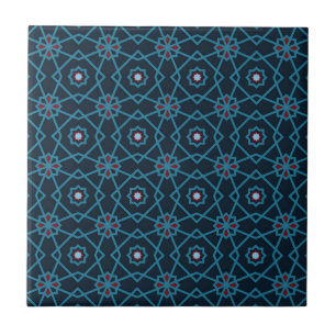 middle eastern blue tiles