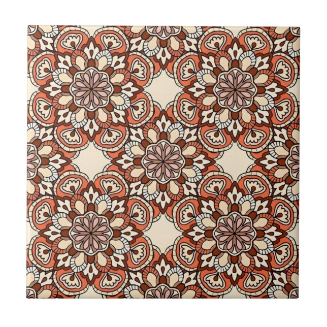 middle elegant eastern tiles (Front)