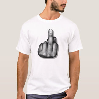 Middle Finger Flipping the Bird T-Shirt