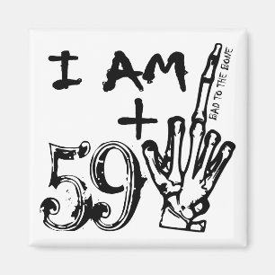 Middle Finger - Funny Insult Birthday Magnet
