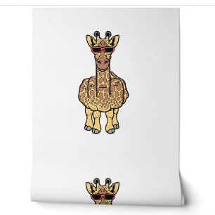 Middle Finger Giraffe Funny Offensive Rude Safari Wallpaper