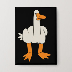 Middle Finger Seagull Humour Funny Gesture Flip Of