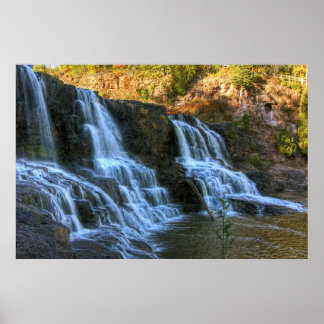 Middle Gooseberry Falls Poster