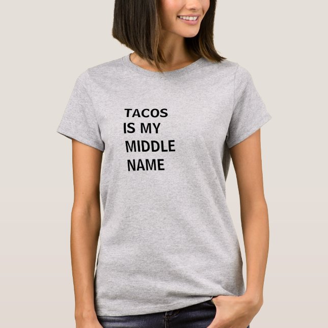 Middle Name Tee Shirt (Front)