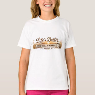 Middle of Nowhere Glasgow Montana T-Shirt