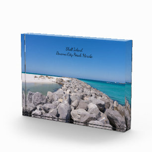 Middle Of Shell Island Jetty Photo Block
