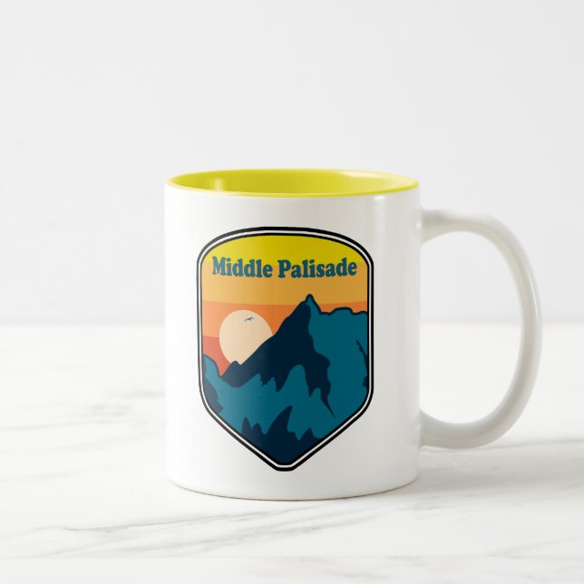 Middle Palisade California Sunrise Two-Tone Coffee Mug (Right)
