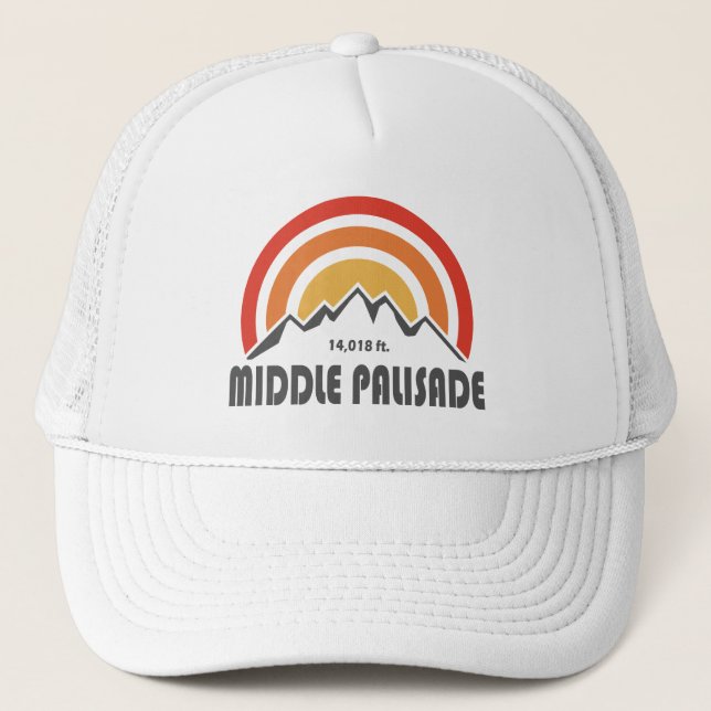 Middle Palisade California Trucker Hat (Front)