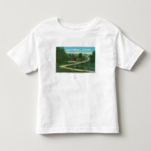 Middle Ravine View of Saratoga Battlefield Toddler T-Shirt