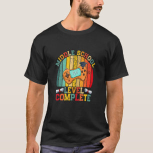 Middle School Graduation  Level Complete Video Gam T-Shirt