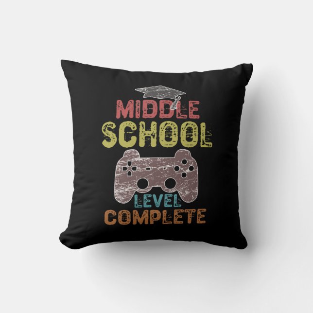 Middle School Level Complete Cushion (Front)