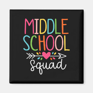 Middle school squad frist day of school middle magnet
