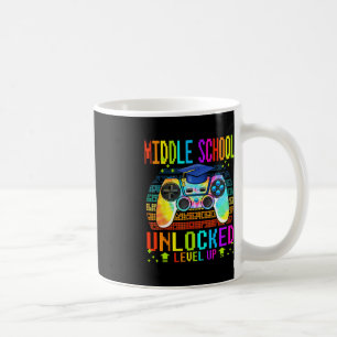 middle school Unlocked Level Up Gamer Back To Scho Coffee Mug