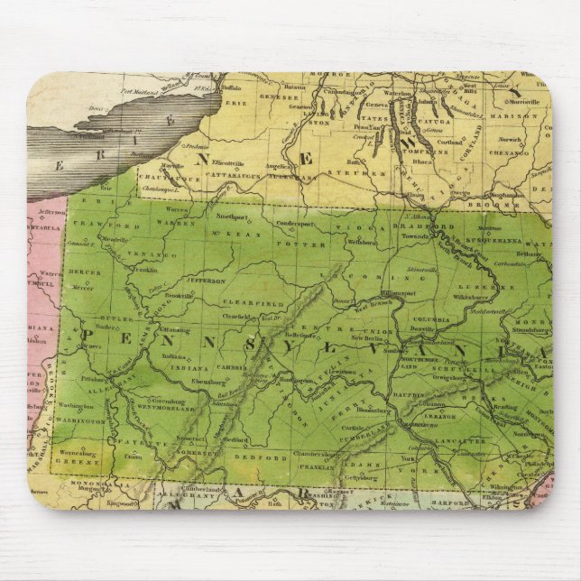 Middle States 2 Mouse Pad (Front)