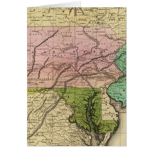 Middle States Olney Map (Front)