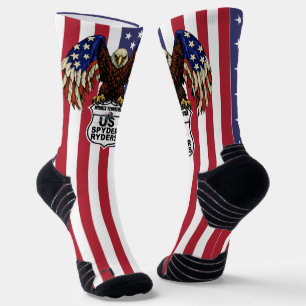 Middle Tennessee Chapter - Socks RWB Logo Flag