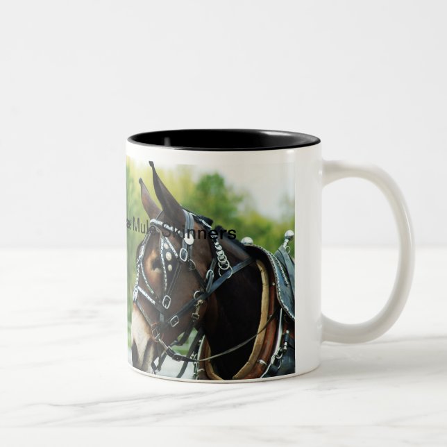 Middle Tennessee Mule Skinners Two-Tone Coffee Mug (Right)