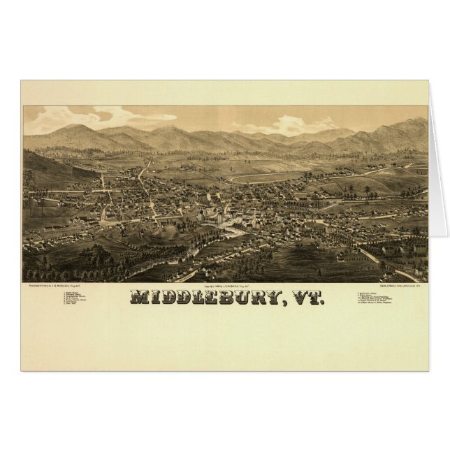 Middlebury VT 1886 (Front Horizontal)