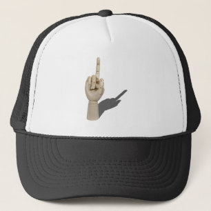 MiddleFinger120710 Trucker Hat