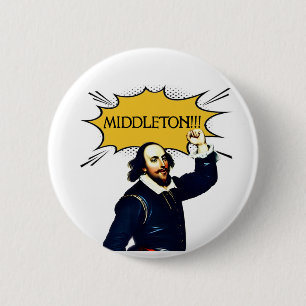 Middleton 6 Cm Round Badge