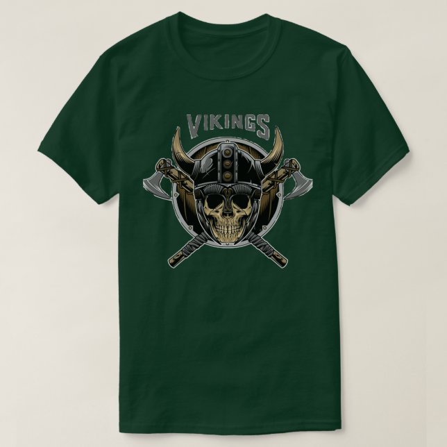 Midgaard Worrior T-Shirt (Design Front)