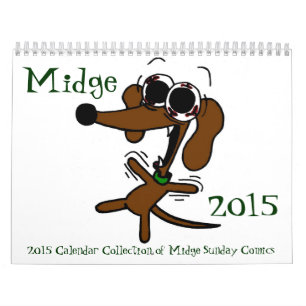 Midge 2015 'Sunday Comics' Calendar