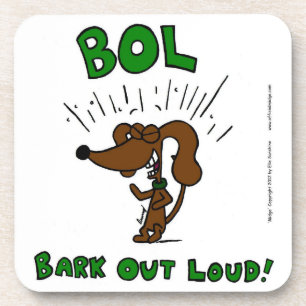 Midge "BOL: BARK OUT LOUD" Coasters - Set of 6