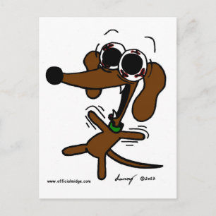 Midge Freakin' Out Postcard