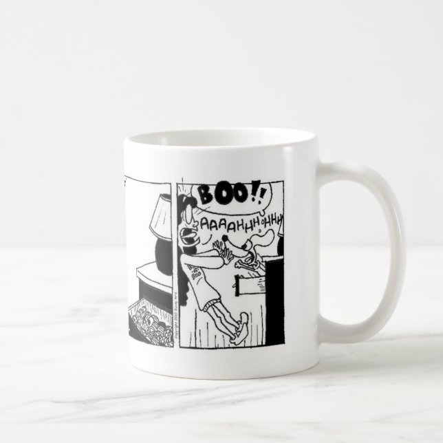 Midge "From deep within the argyle depths" Comic Coffee Mug (Right)