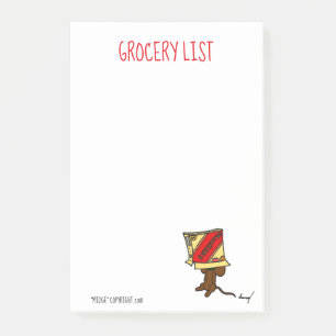 Midge "Grocery List" Post-It Notes